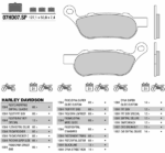 Колодки тормозные Brembo 07HD07SP — изображение 2